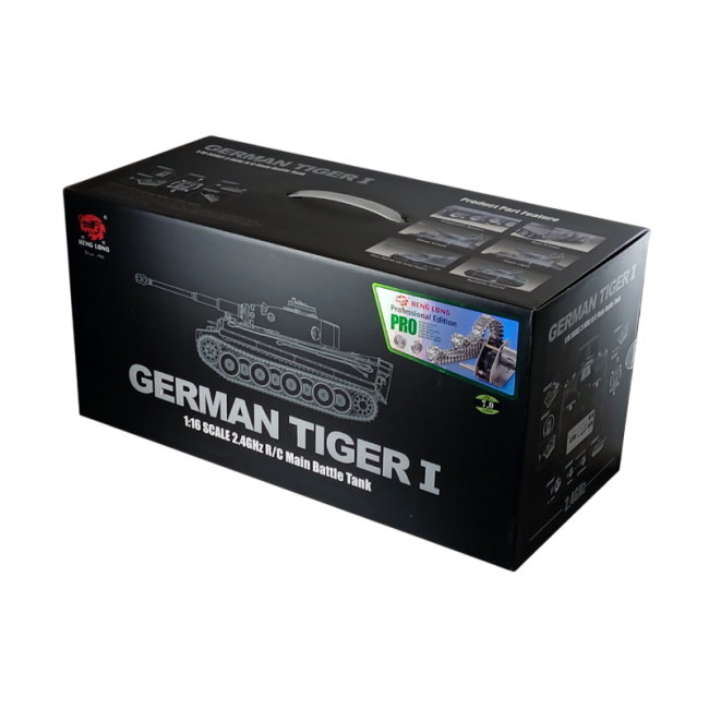 Henglong German Tiger I 1:16 Pro — Професійна версія