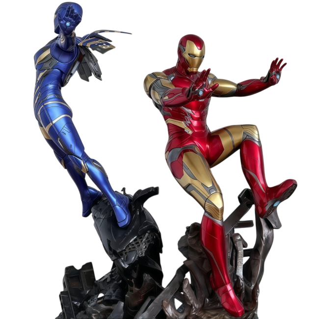 Парні статуї Iron Man та Pepper Potts Rescue 70 см | Marvel