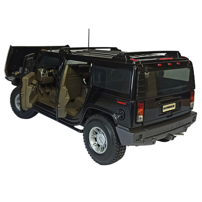 Hummer H2 1:18 (Чорна)