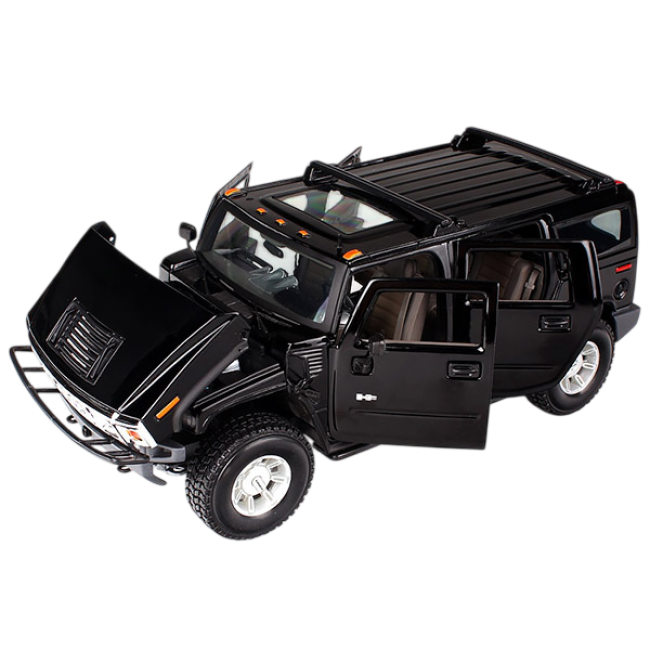 Hummer H2 1:18 (Чорна)