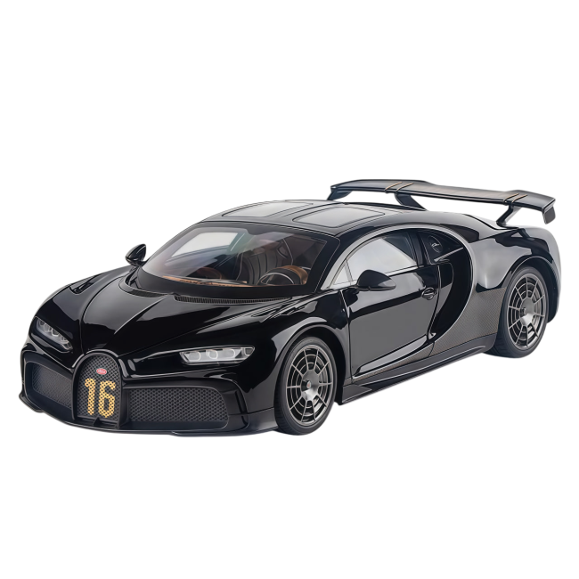 Bugatti Chiron Pur Sport 1:18 (Чорна) Bugatti Chiron Pur Sport 1:18 (Чорна)
