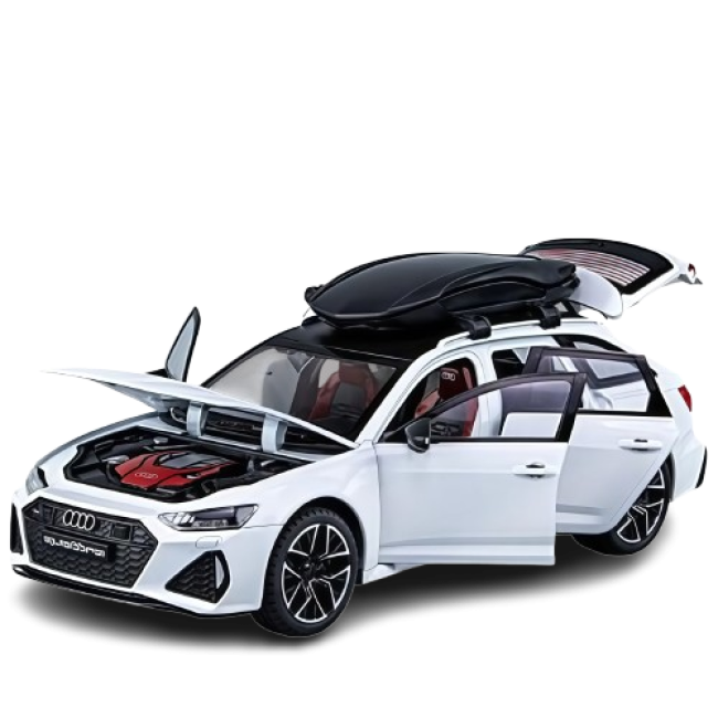 Audi RS6 Avant 1:24 (Біла) Audi RS6 Avant 1:24 (Біла)