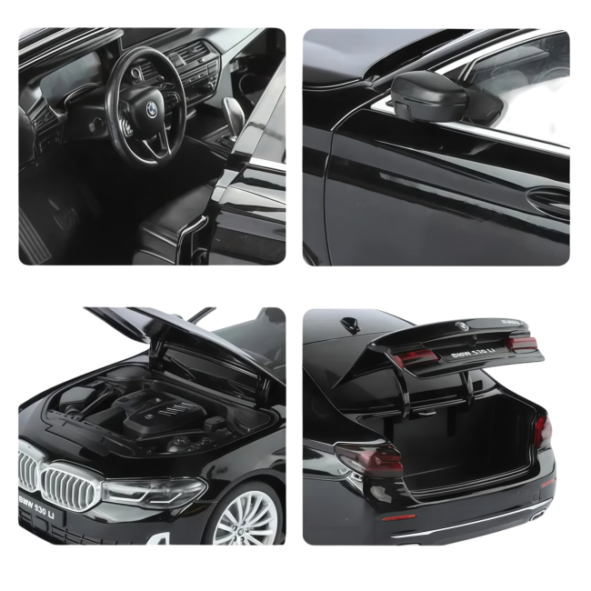 BMW 530Li 1:18 (Чорна)