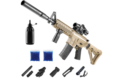 Автомат M4A1 PRO + орбизы (2пач.) + бутылка-дозатор