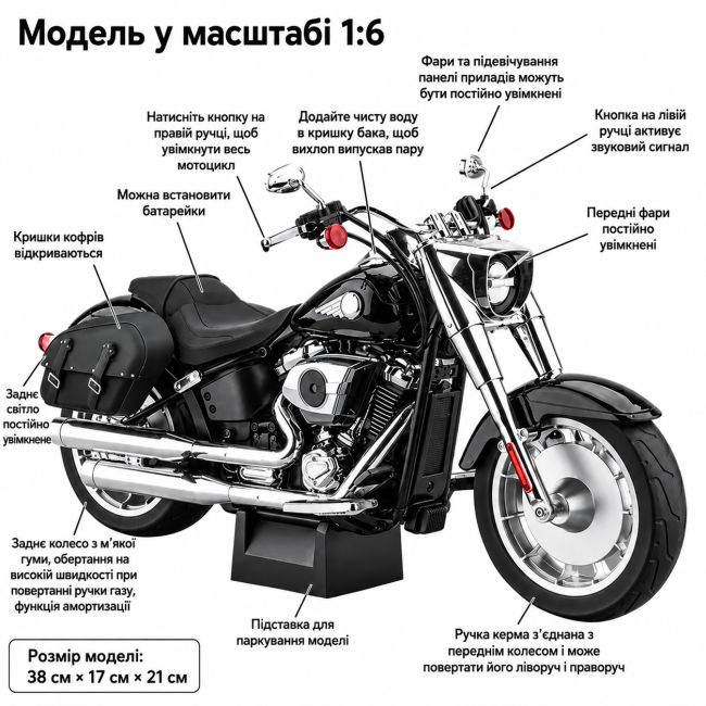 Harley-Davidson Fat Boy 1:6 Harley-Davidson Fat Boy 1:6