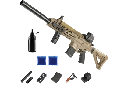 Автомат AR-57 PRO + орбізи (2пач.) + пляшка-дозатор