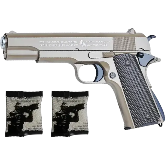 Пістолет Colt M-1911 PRO + орбізи (2пач.)