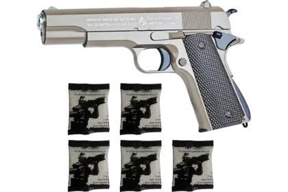 Пістолет Colt M-1911 PRO + орбізи (5пач.)