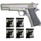 Пістолет Colt M-1911 PRO + орбізи (5пач.)