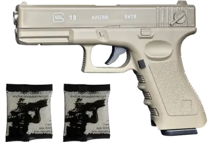 Пістолет Glock-18 PRO + орбізи (2пач.)