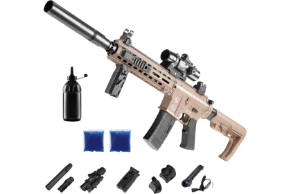Автомат M-4 PRO + орбізи (2пач.) + пляшка-дозатор