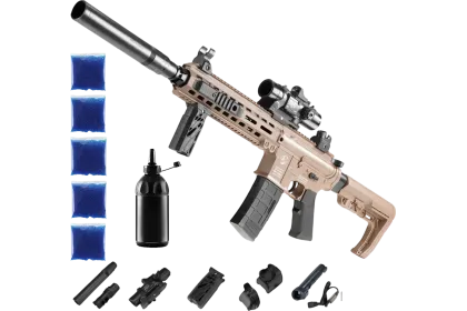 Автомат M-4 PRO + орбізи (5пач.) + пляшка-дозатор