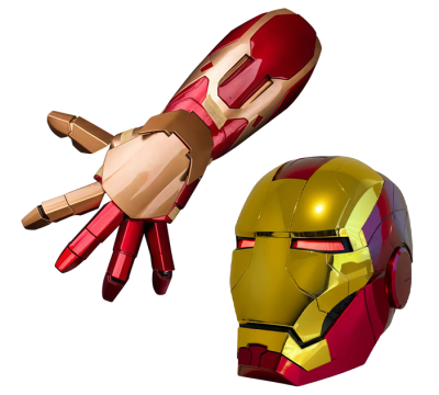 Шлем железного человека Mark 5 + рукавица Mark 5