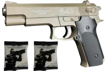Пістолет Smith & Wesson-645 PRO + орбізи (2пач.)