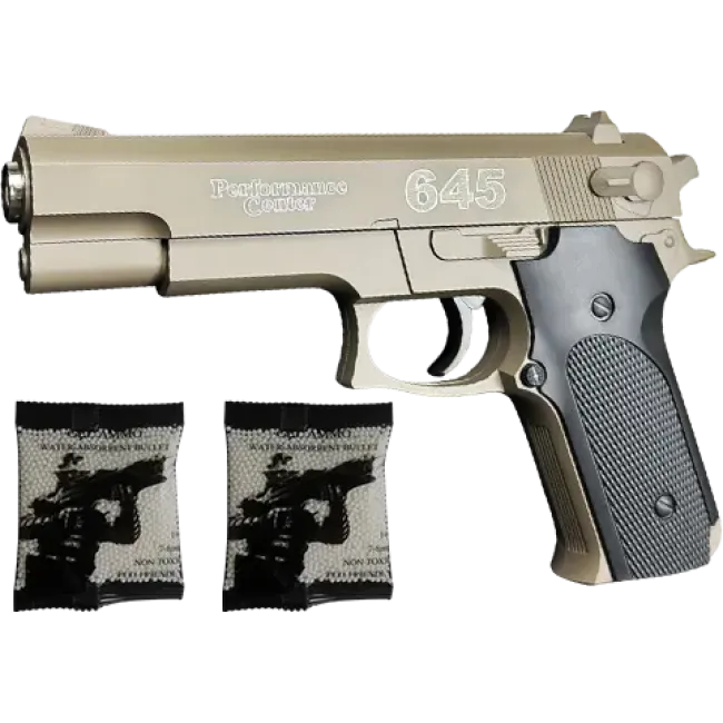 Пістолет Smith & Wesson-645 PRO + орбізи (2пач.)
