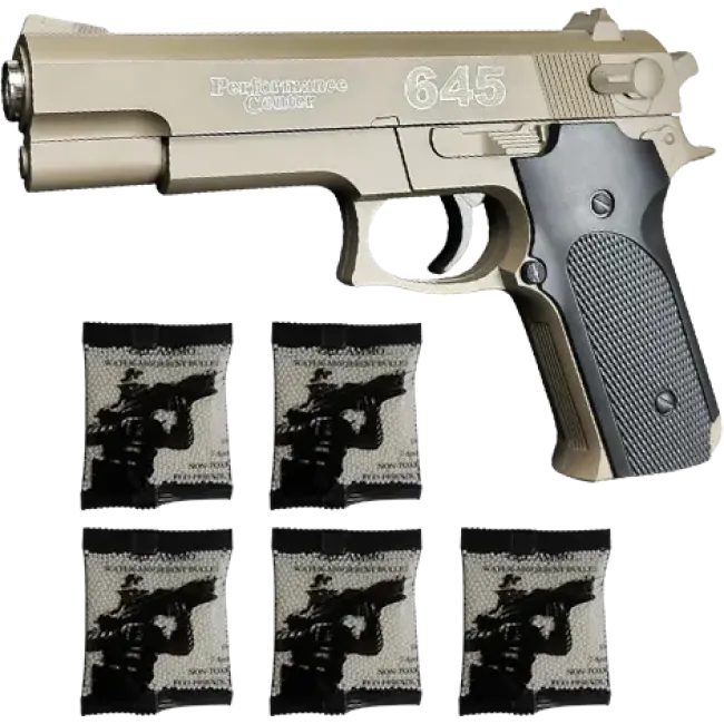 Пістолет Smith & Wesson-645 PRO + орбізи (5пач.)