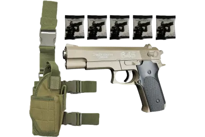 Пістолет Smith & Wesson-645 PRO + орбізи (5пач.) + кобура