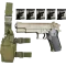 Пістолет Smith & Wesson-645 PRO + орбізи (5пач.) + кобура