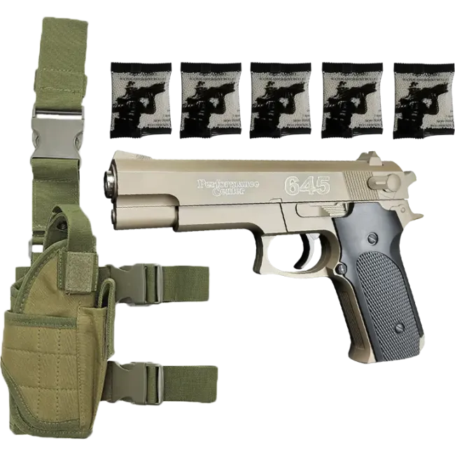 Пістолет Smith & Wesson-645 PRO + орбізи (5пач.) + кобура