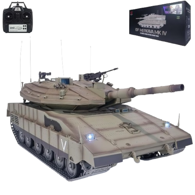 Henglong Israel Merkava 1:16 Pro — Професійна версія