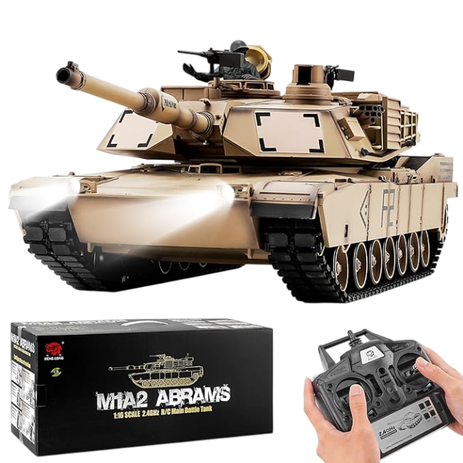 Henglong M1A2 Abrams 1:16 Pro — Професійна версія