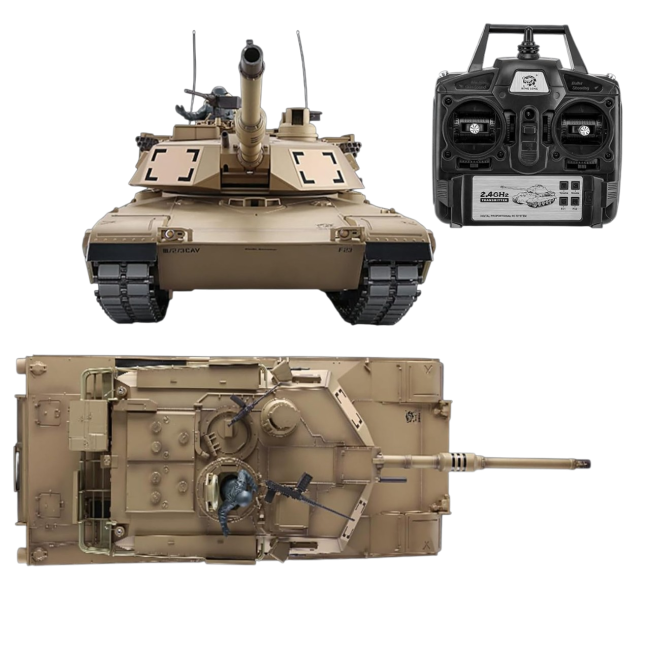 Henglong M1A2 Abrams 1:16 Pro — Професійна версія