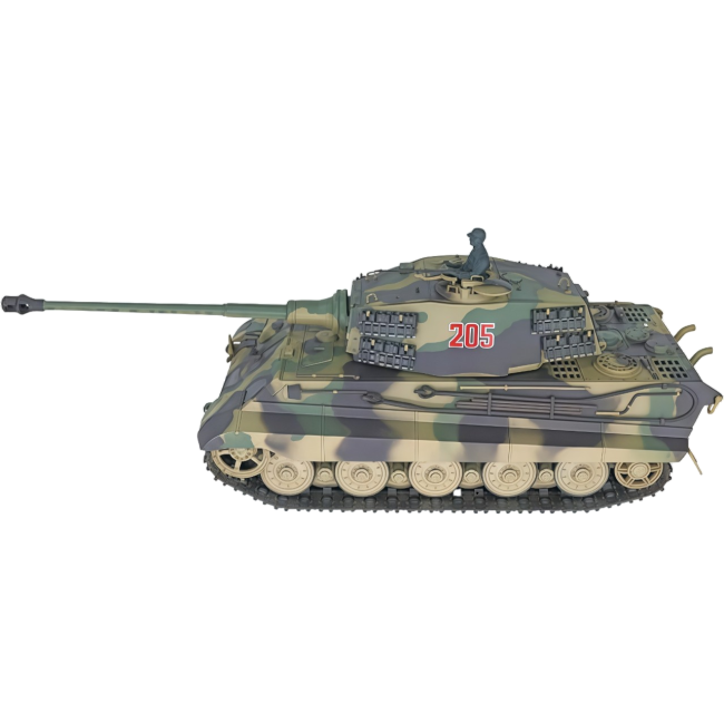 Henglong German King Tiger I 1:16 Pro — Професійна версія