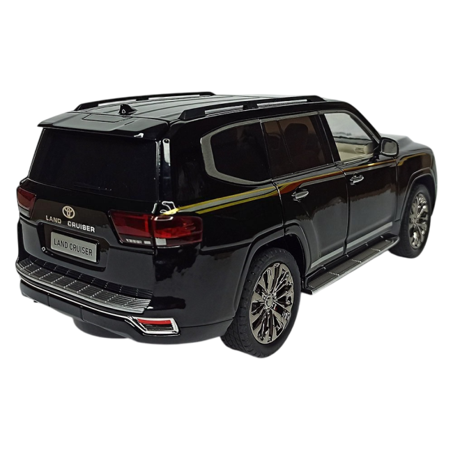 Toyota Land Cruiser LC 300 1:18 Чорна