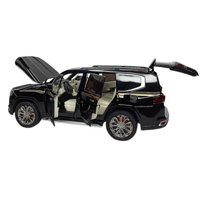 Toyota Land Cruiser LC 300 1:18 Чорна
